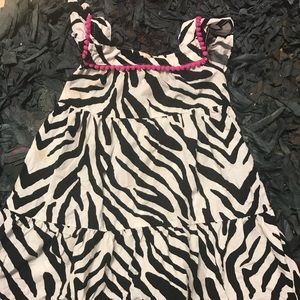 Gymboree zebra dress.